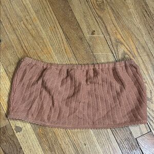Woven Lottie Loss tube top medium 100 percent cotton
